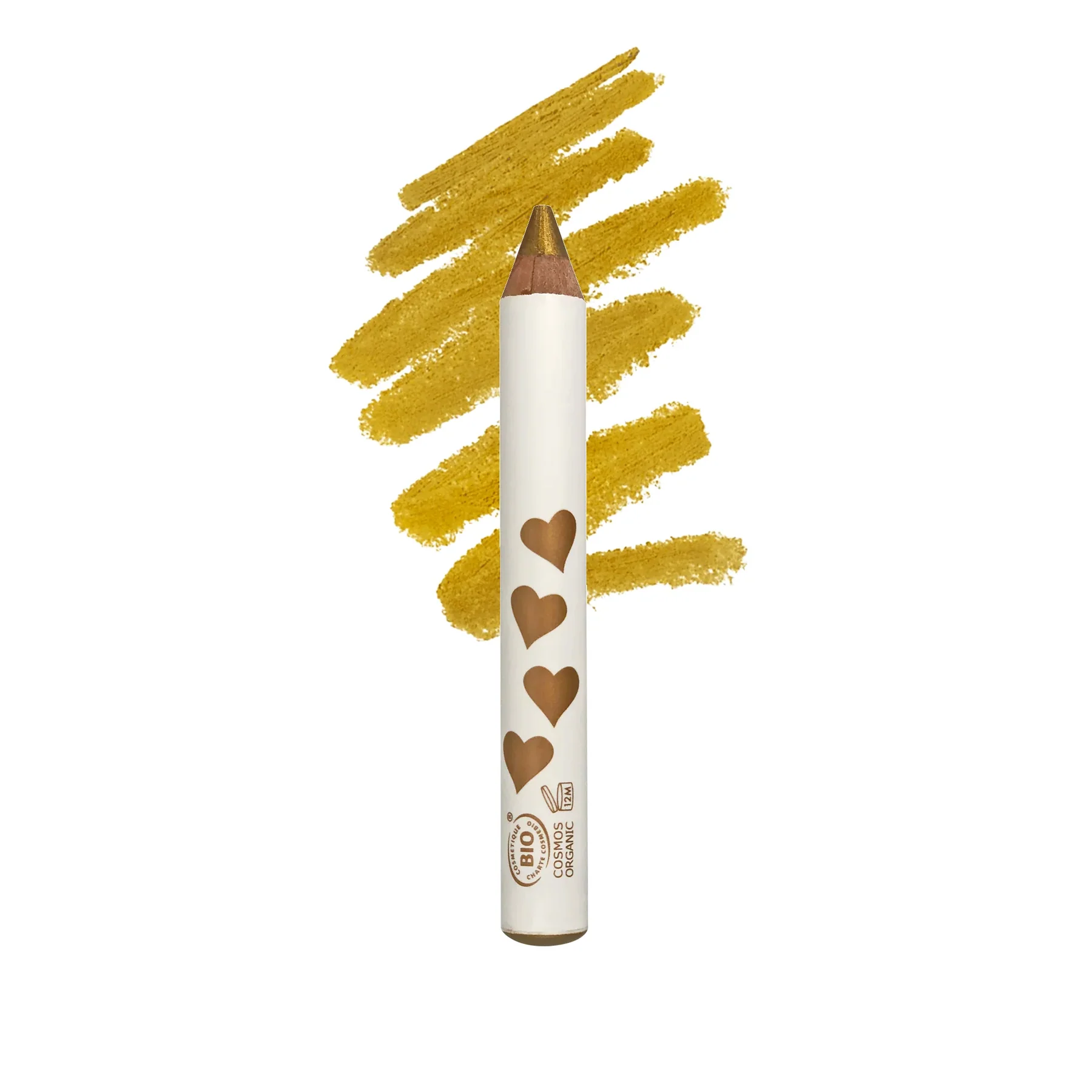 INUWET - MAKE UP PENCIL ORGANIC CERTIFIED GOLD - YÜZ MAKYAJ KALEMİ