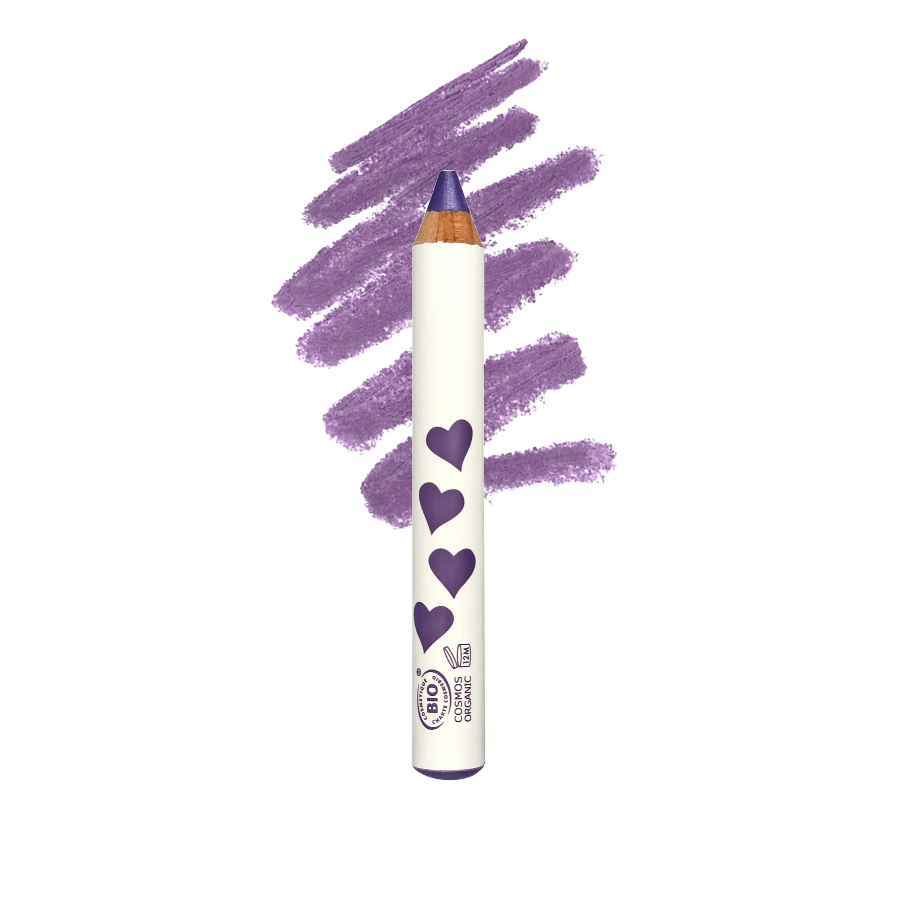 INUWET - MAKE UP PENCIL ORGANIC CERTIFIED PURPLE - YÜZ MAKYAJ KALEMİ