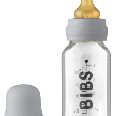 BIBS Baby Bottle Complete Set Biberon 110ml - Cloud