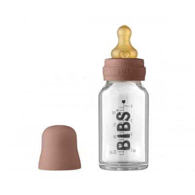 BIBS Baby Bottle Complete Set Biberon 110ml - Woodchuck