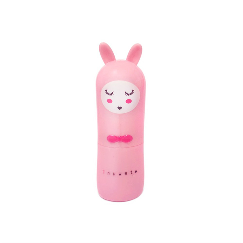 BUNNY LIPBALM STRAWBERRY  / PINK