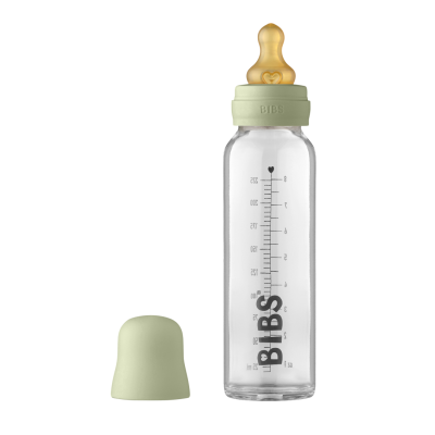 BIBS Baby Bottle Complete Set Biberon 225ml - Sage